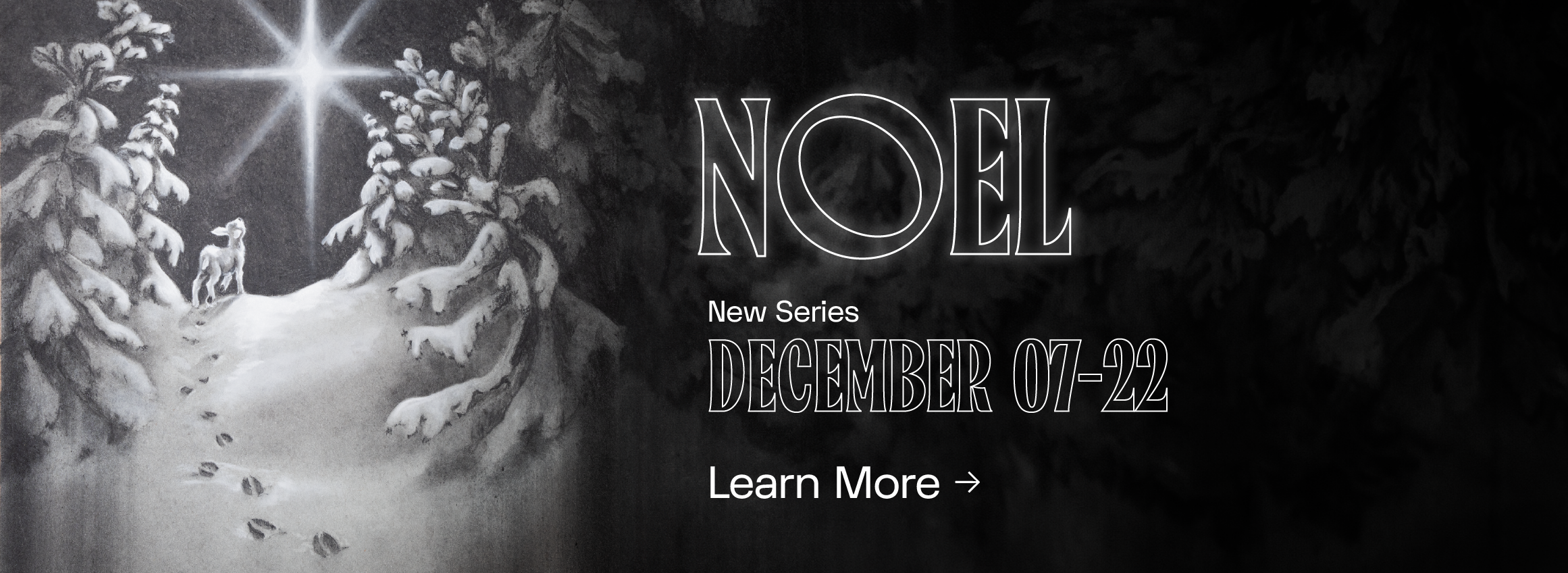 Noel, God's goodness and love expressed through the birth of His son, Jesus Christ.